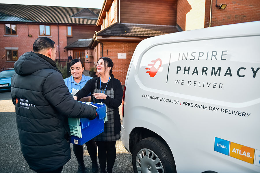 Care home in Staffordshire receives its medication from Inspire Pharmacy