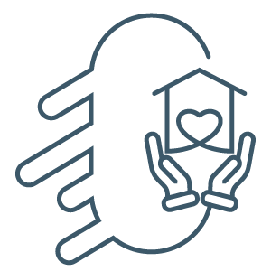 Care Homes Pharmacy Solution Icon